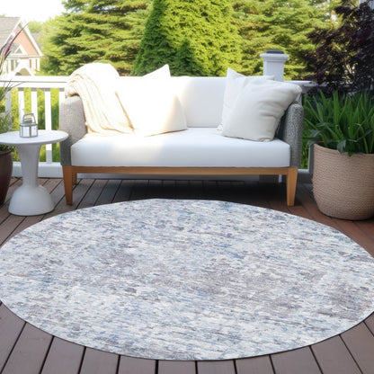 LOOMLAN Rugs Suri Sky Washable Indoor-Outdoor Rug