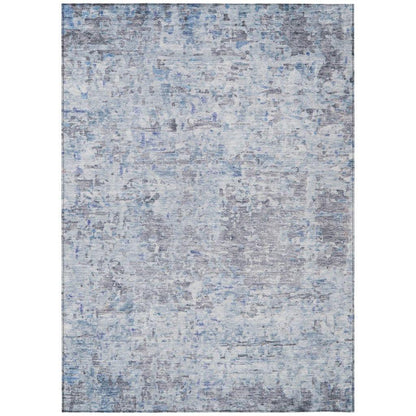 LOOMLAN Rugs Suri Sky Washable Indoor-Outdoor Rug
