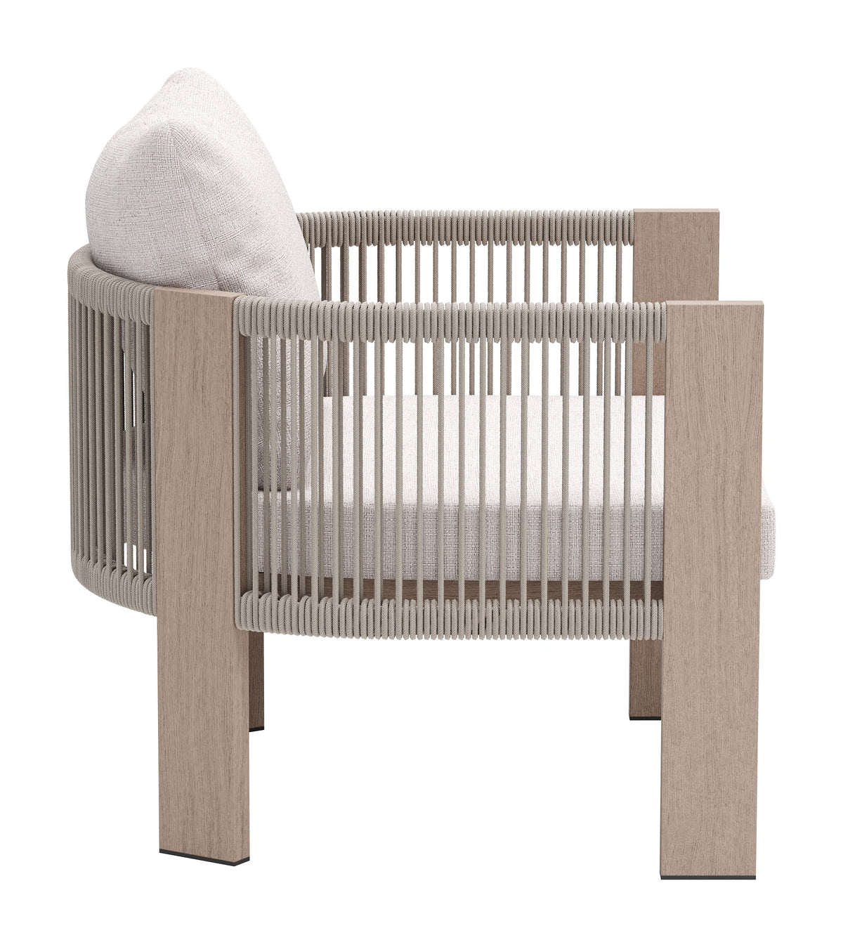 Zuo Modern Rebel Beige Accent Arm Chair