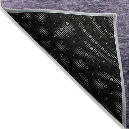 LOOMLAN Rugs Sylari Purple Washable Indoor-Outdoor Rug