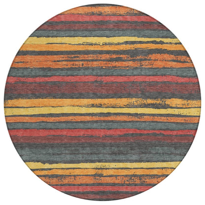 LOOMLAN Rugs Sylira Granite Washable Indoor-Outdoor Rug
