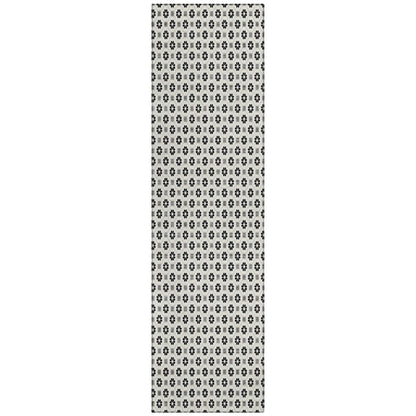 LOOMLAN Rugs Symara Ivory Washable Indoor-Outdoor Rug