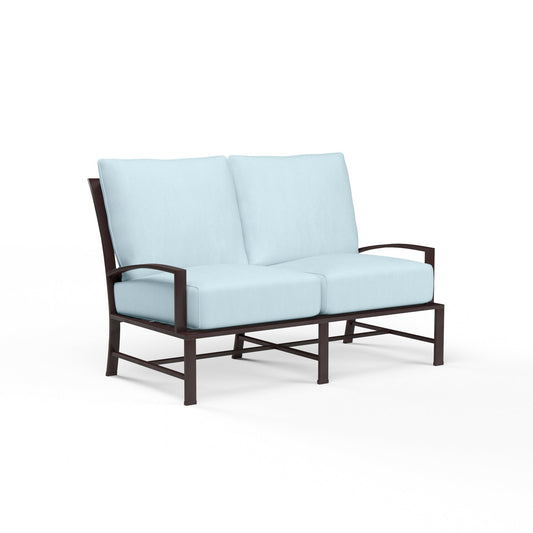 La Jolla Sunbrella Upholstered Outdoor Loveseat