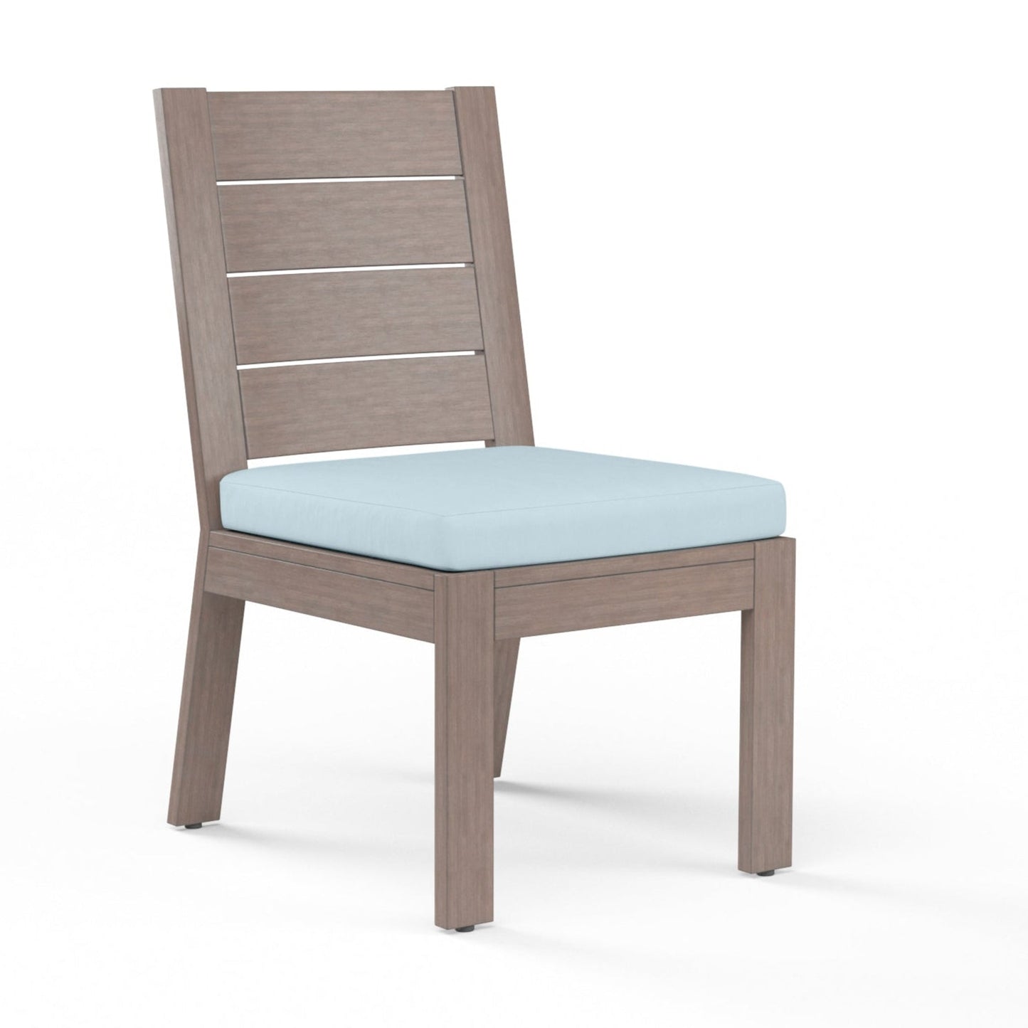 Laguna Sunbrella Upholstered Armless Outdoor Dining Chair (Set of 2)