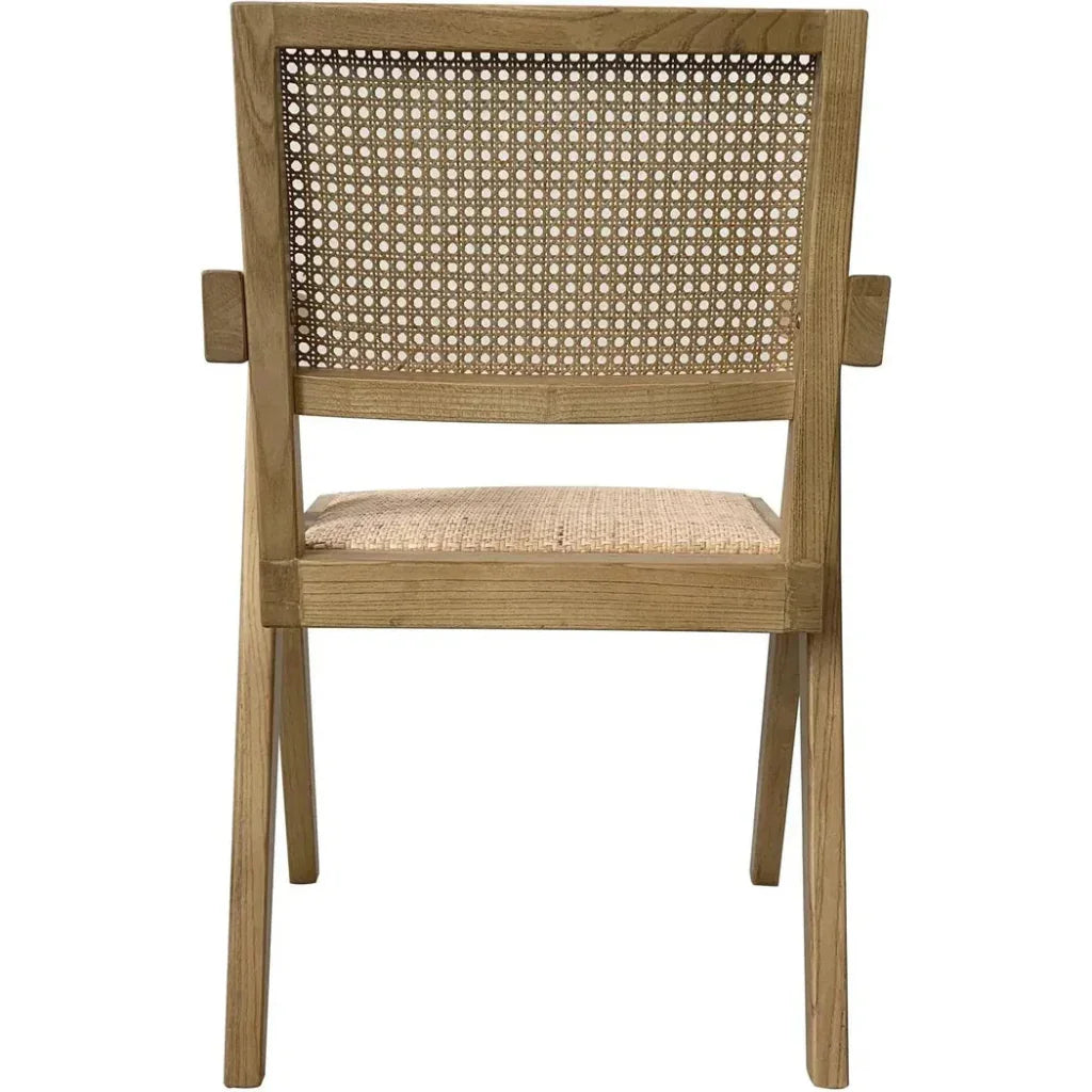 Moe's Home Takash Rattan Dining Arm Chair 2PC