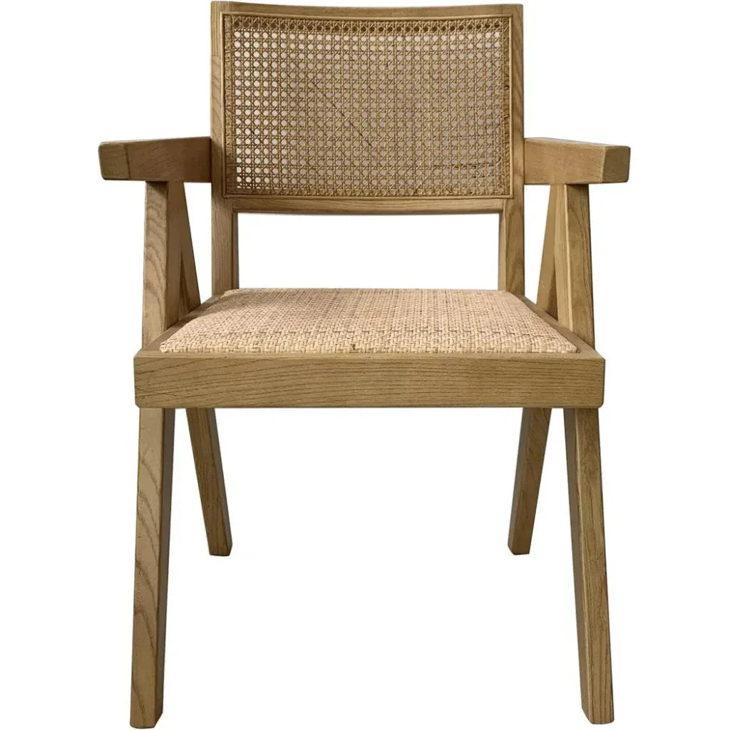Moe's Home Takash Rattan Dining Arm Chair 2PC