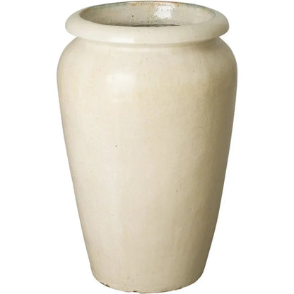 Tall Ceramic Round Planter