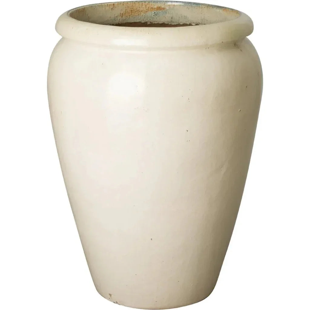 Tall Ceramic Round Planter