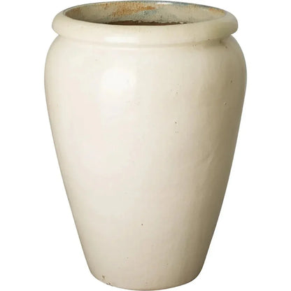 Tall Ceramic Round Planter