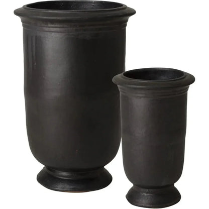 Tall Cup Ceramic Round Planter