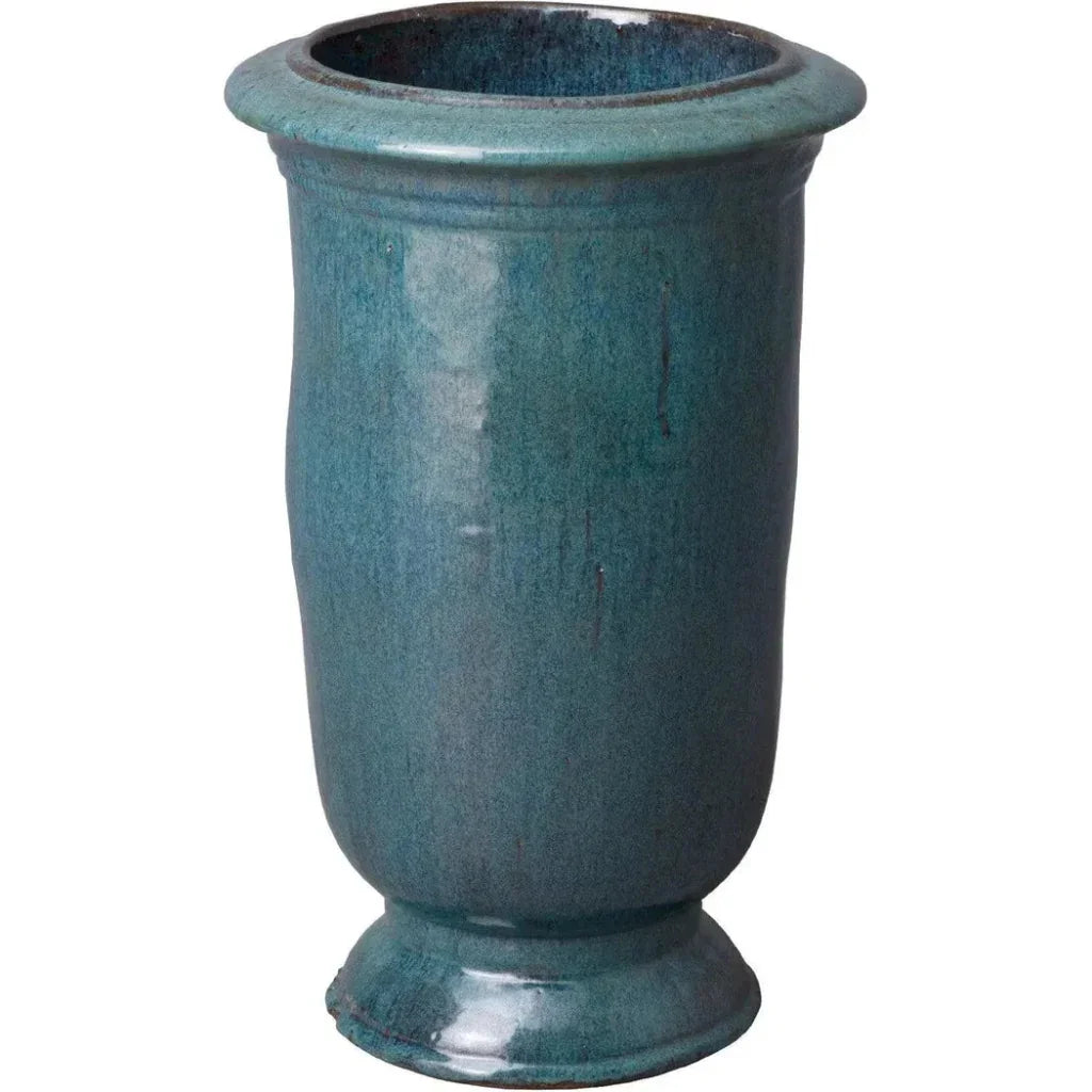 Tall Cup Ceramic Round Planter
