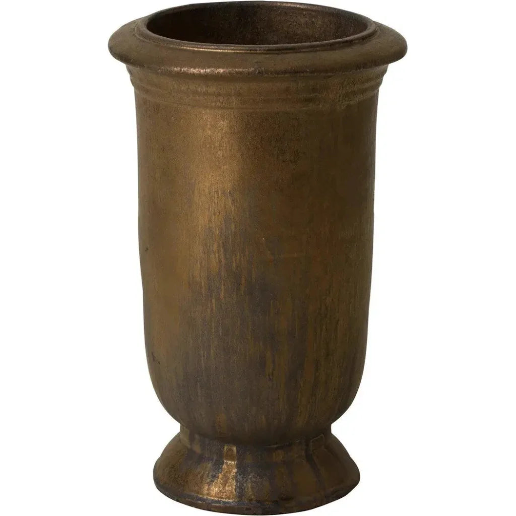 Tall Cup Ceramic Round Planter