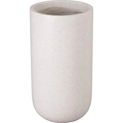 Tall Cylinder Terrazzo Round Planter