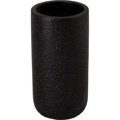 Tall Cylinder Terrazzo Round Planter