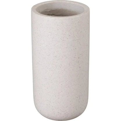 Tall Cylinder Terrazzo Round Planter