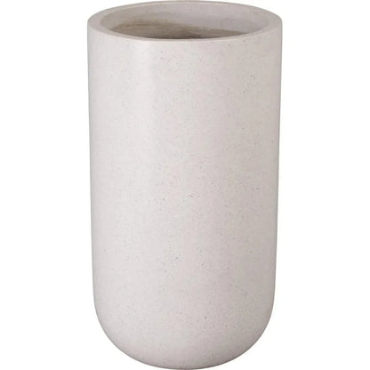 Tall Cylinder Terrazzo Round Planter