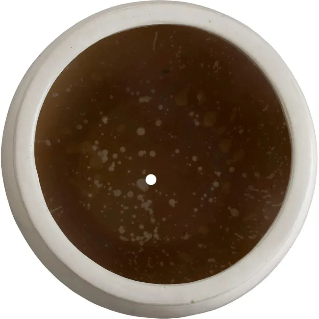 Tall Round Ceramic Planter - LOOMLAN - Emissary - Planters