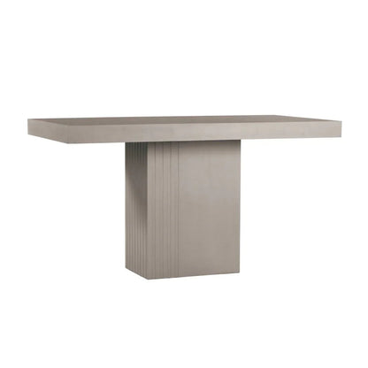 Tama Concrete Counter Patio Dining Table