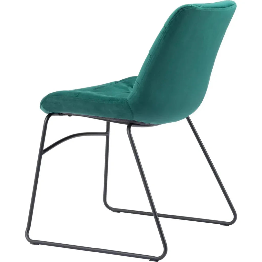 Tammy Performance Fabric Armless Dining Chair 2PC - LOOMLAN - Zuo Modern - Dining Chairs