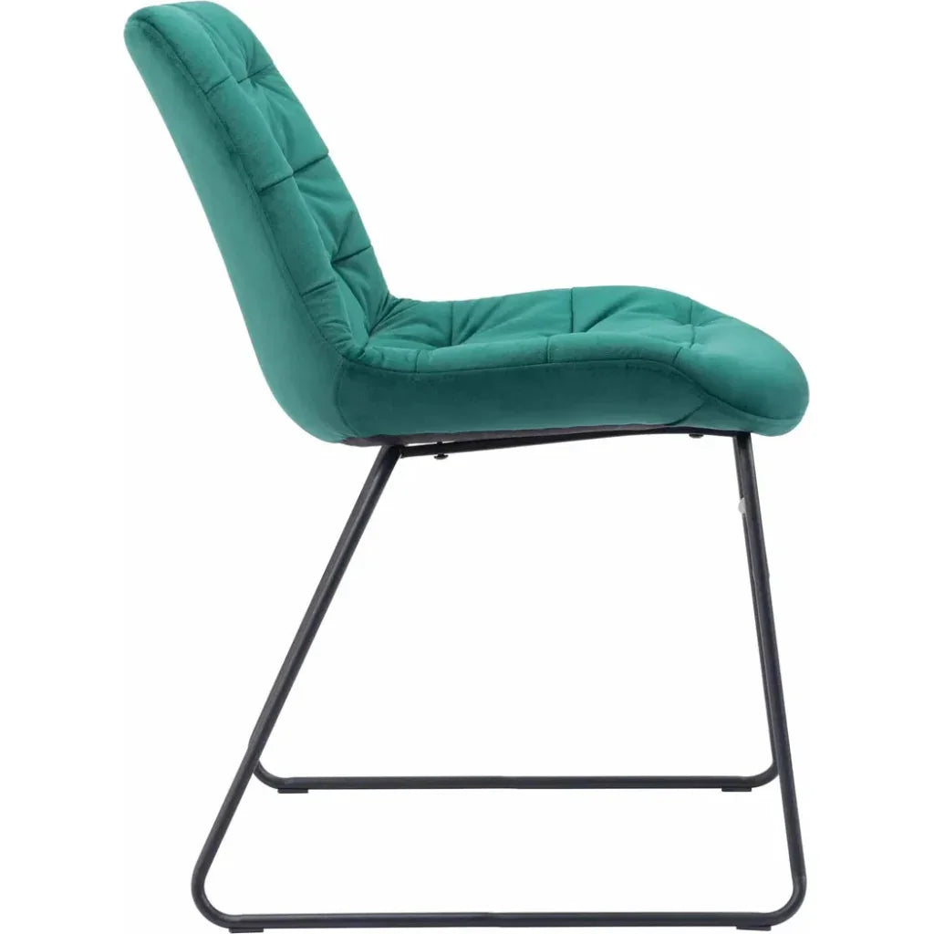 Tammy Performance Fabric Armless Dining Chair 2PC - LOOMLAN - Zuo Modern - Dining Chairs