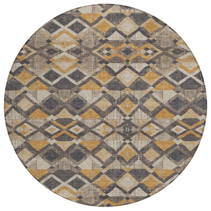 Tanmara Gold Washable Indoor - Outdoor Rug - LOOMLAN - LOOMLAN Rugs - Outdoor Rugs