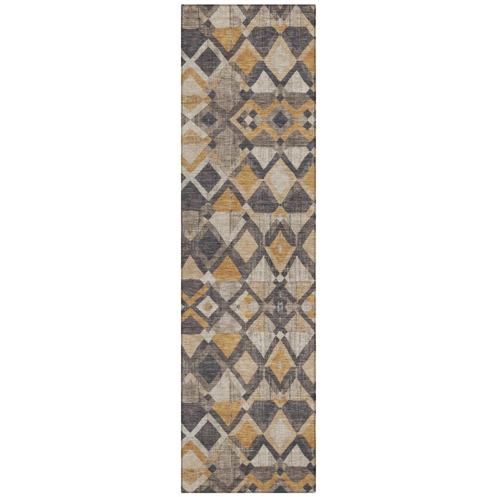 Tanmara Gold Washable Indoor - Outdoor Rug - LOOMLAN - LOOMLAN Rugs - Outdoor Rugs