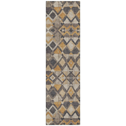 Tanmara Gold Washable Indoor - Outdoor Rug - LOOMLAN - LOOMLAN Rugs - Outdoor Rugs