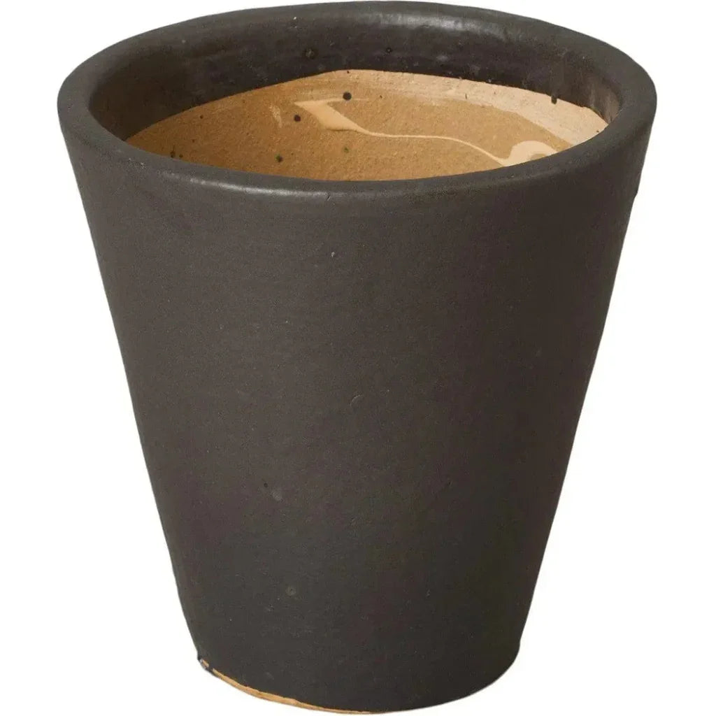 Tapered Round Ceramic Planter