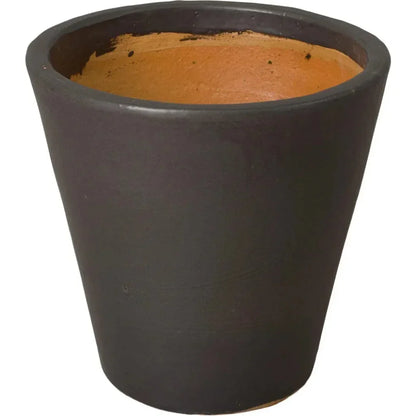 Tapered Round Ceramic Planter