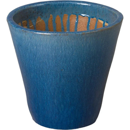 Tapered Round Ceramic Planter