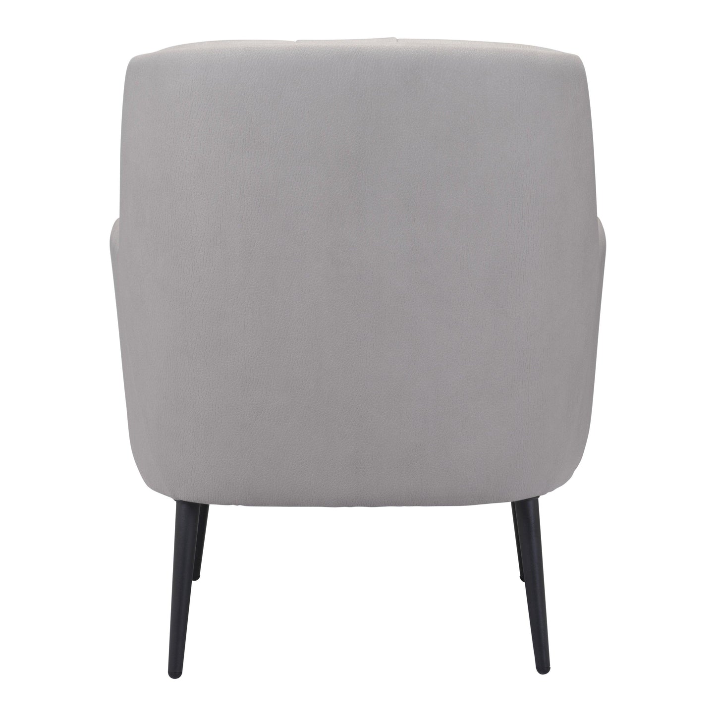 Tasmania Accent Chair Gray - Sideboards and Things Accents_Black, Brand_Zuo Modern, Color_Black, Color_Gray, Finish_Powder Coated, Materials_Metal, Materials_Wood, Metal Type_Steel, Product Type_Occasional Chair, Upholstery Type_Fabric Blend, Upholstery Type_Polyester, Wood Species_Plywood