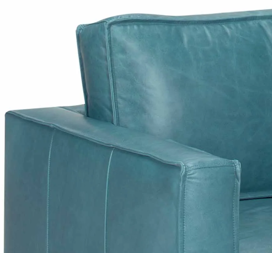 Leather Club Chair Removable Cushions