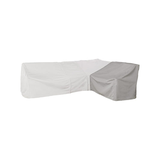Vendor cover: Protective Weather Max Cover, Leeward Deep Seat Left Two-Seat Outdoor Sectional With Motion (Telescope LEFT-CVR)