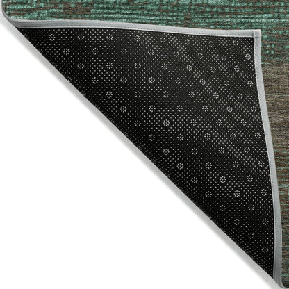 LOOMLAN Rugs Tembira Teal Washable Indoor-Outdoor Rug
