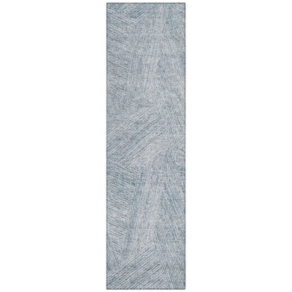 LOOMLAN Rugs Terra Blue Washable Indoor-Outdoor Rug