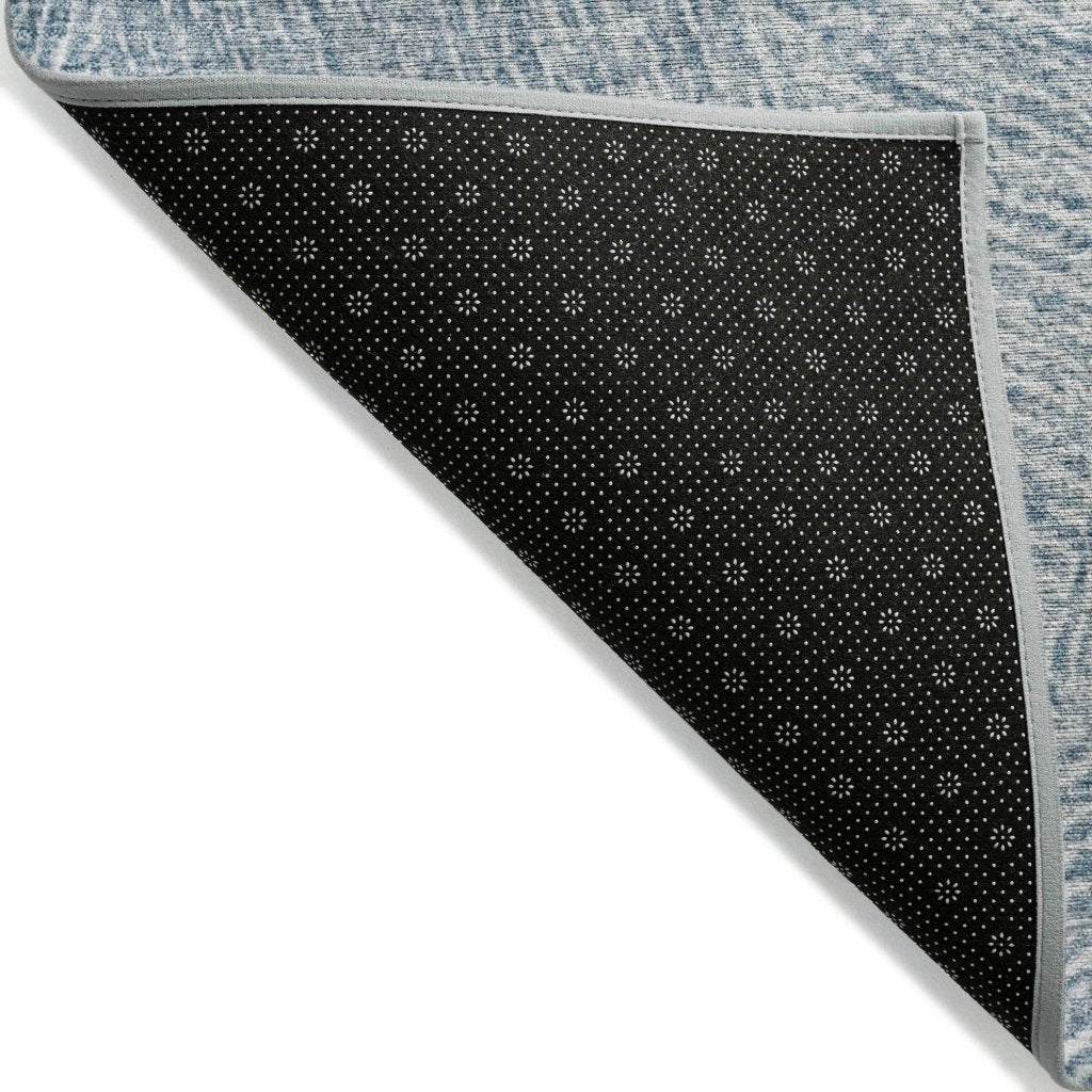 LOOMLAN Rugs Terra Blue Washable Indoor-Outdoor Rug