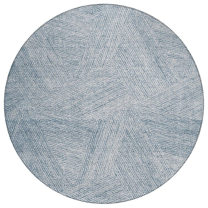 LOOMLAN Rugs Terra Blue Washable Indoor-Outdoor Rug