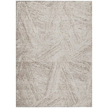 LOOMLAN Rugs Terra Brown Washable Indoor-Outdoor Rug