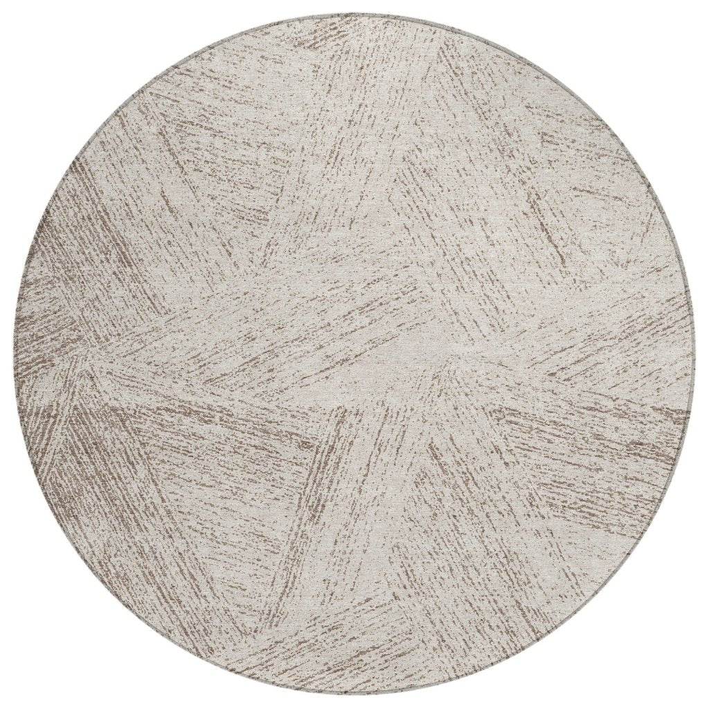 LOOMLAN Rugs Terra Brown Washable Indoor-Outdoor Rug