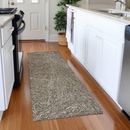 LOOMLAN Rugs Terra Chocolate Washable Indoor-Outdoor Rug
