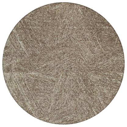 LOOMLAN Rugs Terra Chocolate Washable Indoor-Outdoor Rug