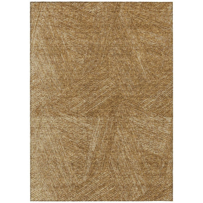 LOOMLAN Rugs Terra Gold Washable Indoor-Outdoor Rug