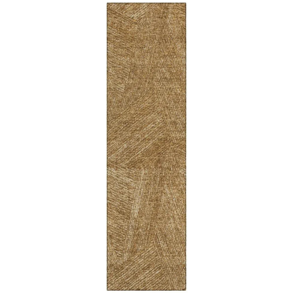 LOOMLAN Rugs Terra Gold Washable Indoor-Outdoor Rug
