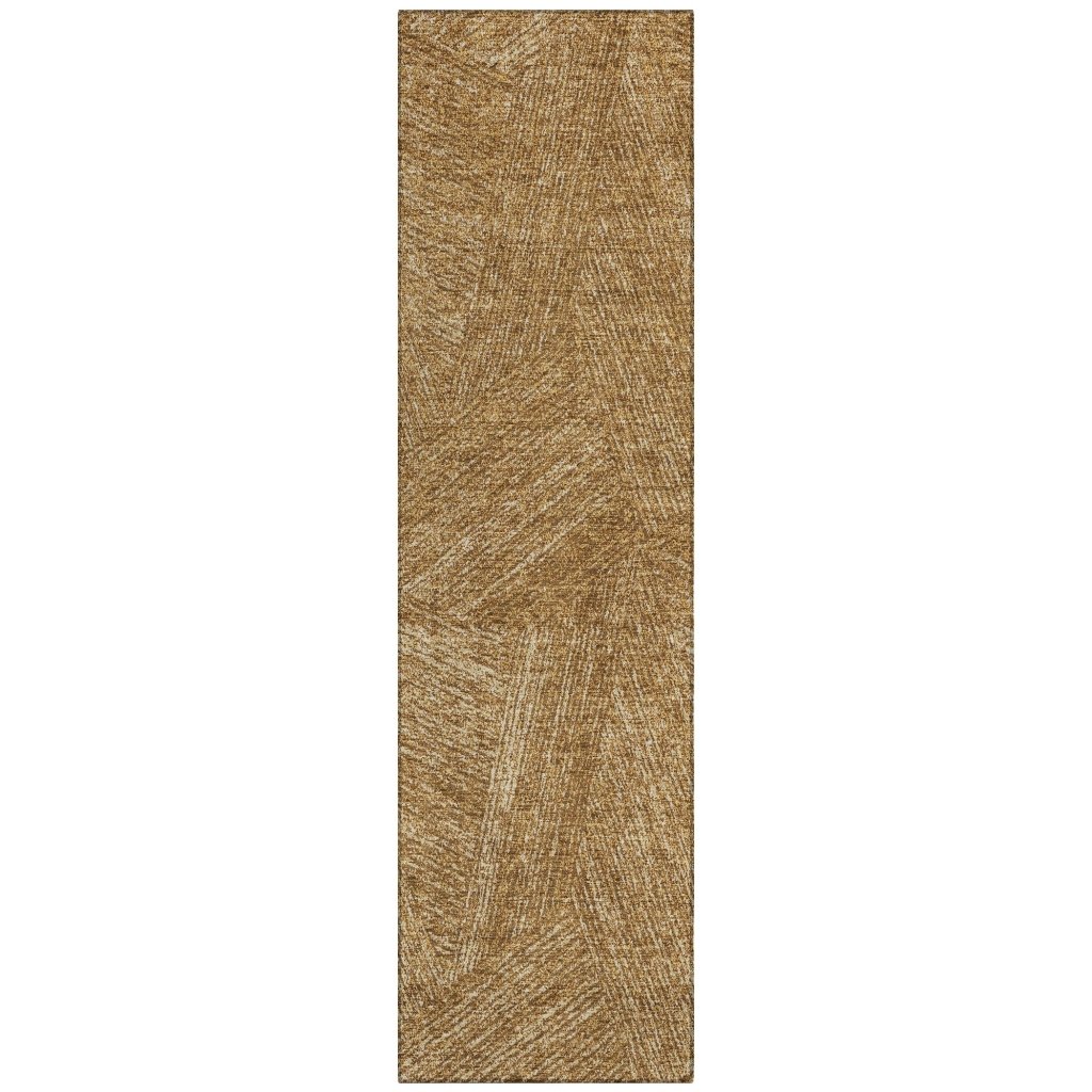 LOOMLAN Rugs Terra Gold Washable Indoor-Outdoor Rug
