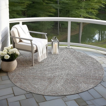 LOOMLAN Rugs Terra Gray Washable Indoor-Outdoor Rug