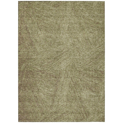 LOOMLAN Rugs Terra Green Washable Indoor-Outdoor Rug