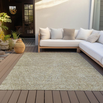LOOMLAN Rugs Terra Ivory Washable Indoor-Outdoor Rug