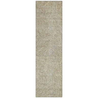 LOOMLAN Rugs Terra Ivory Washable Indoor-Outdoor Rug