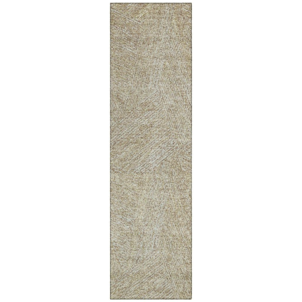 LOOMLAN Rugs Terra Ivory Washable Indoor-Outdoor Rug