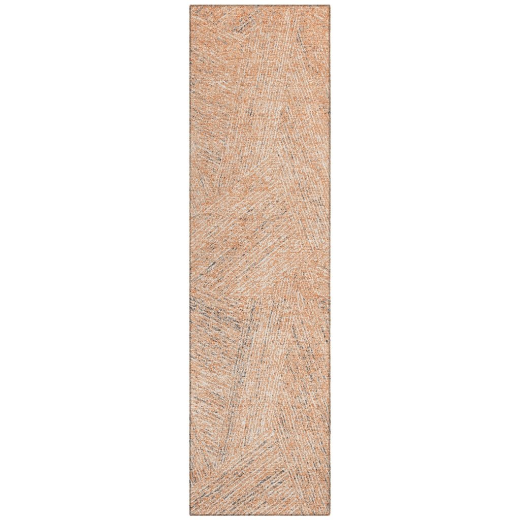 Terra Peach Washable Indoor - Outdoor Rug - LOOMLAN - LOOMLAN Rugs - Outdoor Rugs